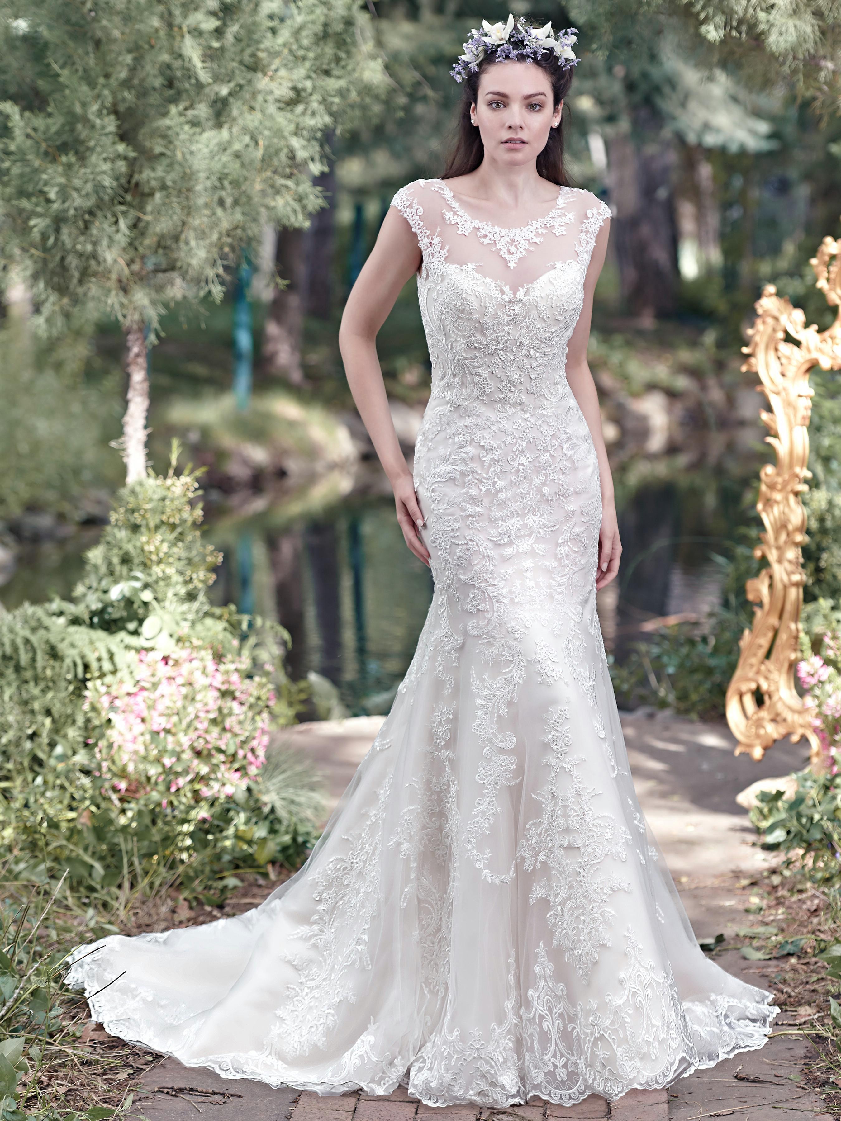 Maggie Sottero - MERCEDES, Ivory: Ps 44-46